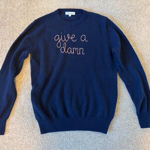 Women’s Lingua Franca cashmere sweater, size small